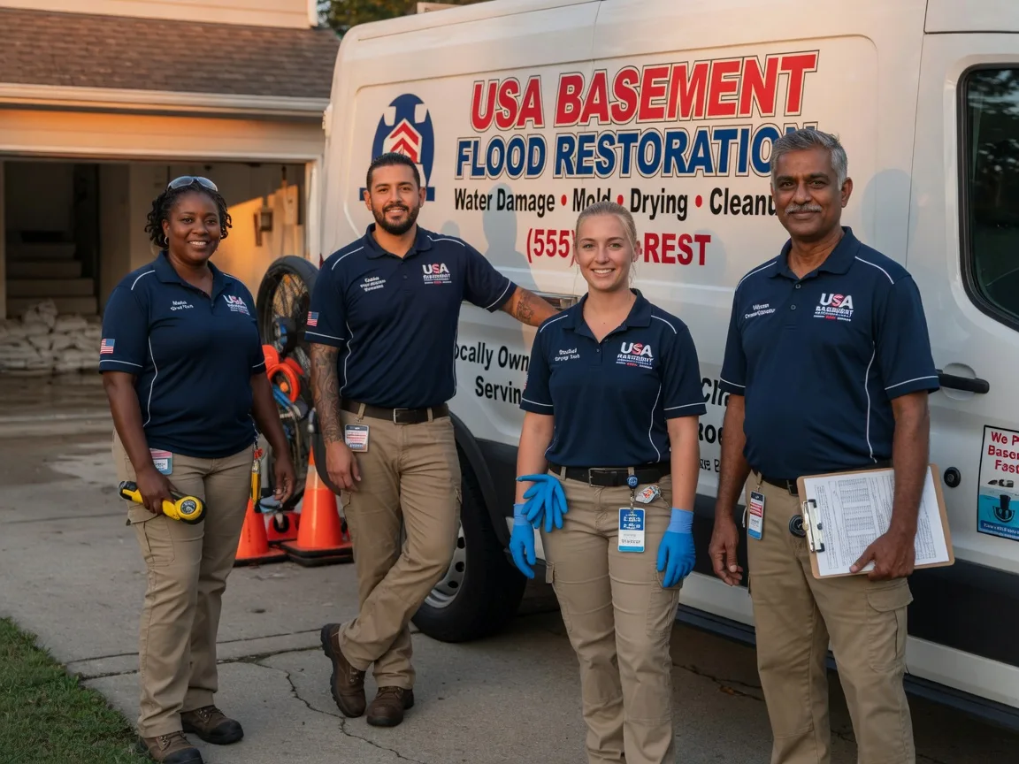 Basement Flood Cleanup company in Roslyn, SD
